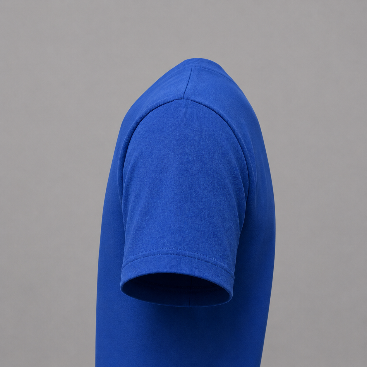 Blue t-shirt left Sleeve